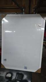 Large White Framed Chalkboard - Image 3