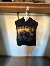 Pink Floyd The Dark Side of the Moon Crop Hoodie Sweatshirt Women's XXLarge - Image 1