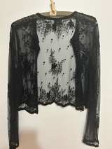 Scala Embroidered Mesh Top - Image 4