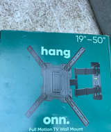 onn. Full Motion TV Wall Mount for 19" to 50" TVs - Image 1