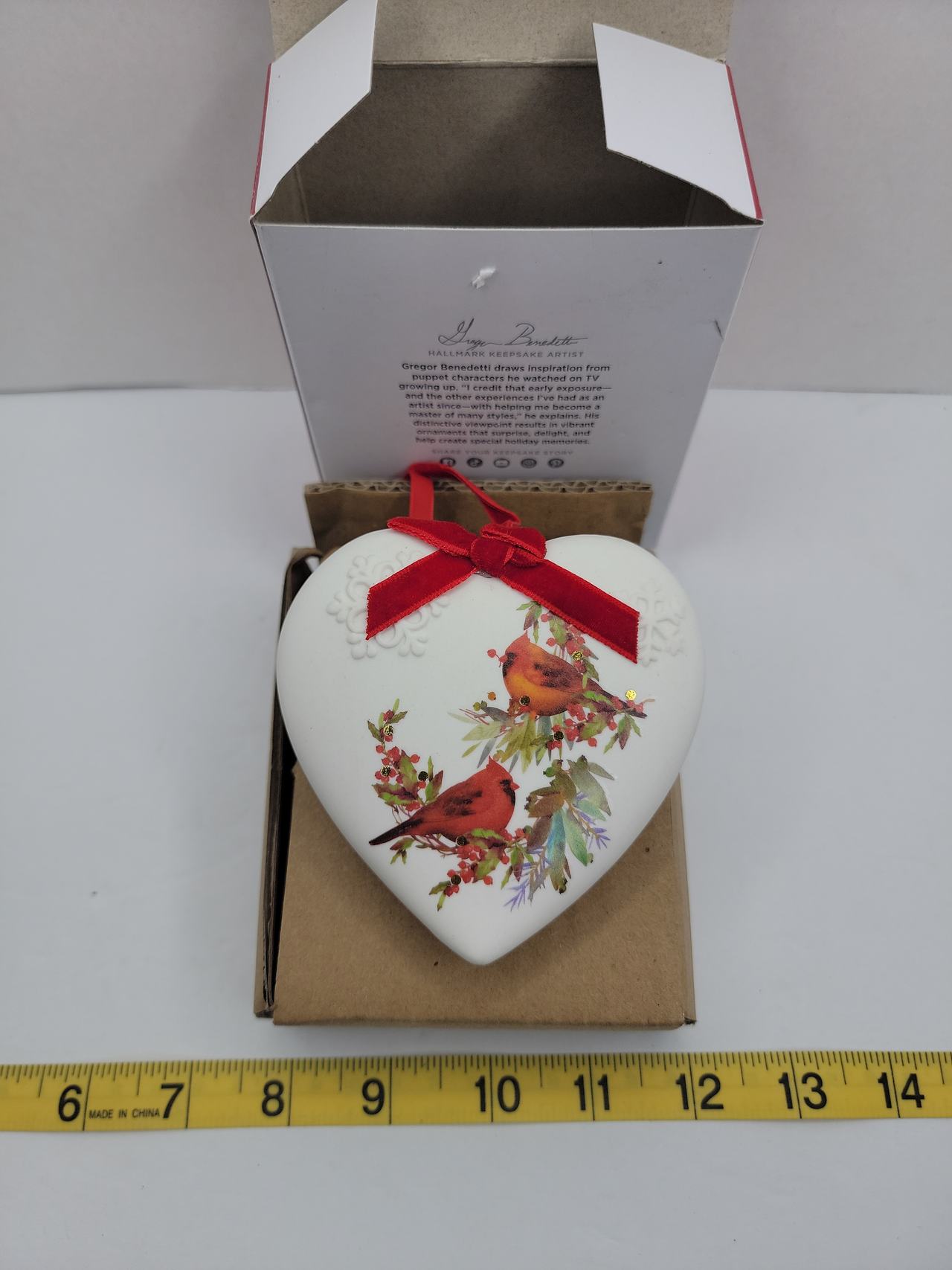 Hallmark Keepsake Christmas Cardinals Ornament
