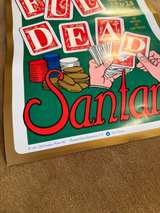 Grateful Dead Santana Las Vegas 1991 Concert Poster - Image 3