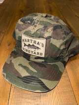 Martha's Vineyard Embroidered Camo Baseball Hat Cap Ahead  - Image 1