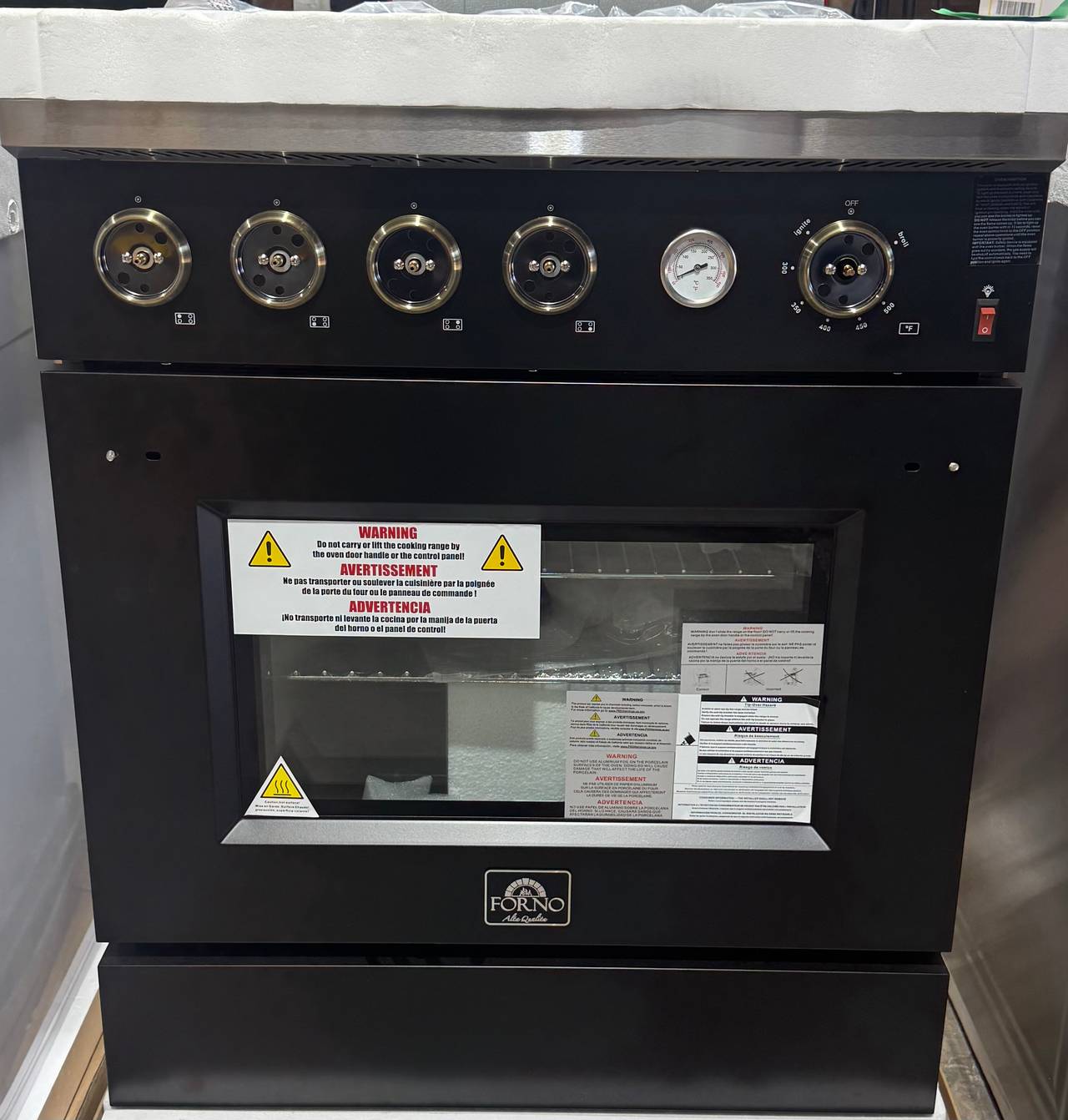 Forno Capriasca 30" Freestanding Gas Range