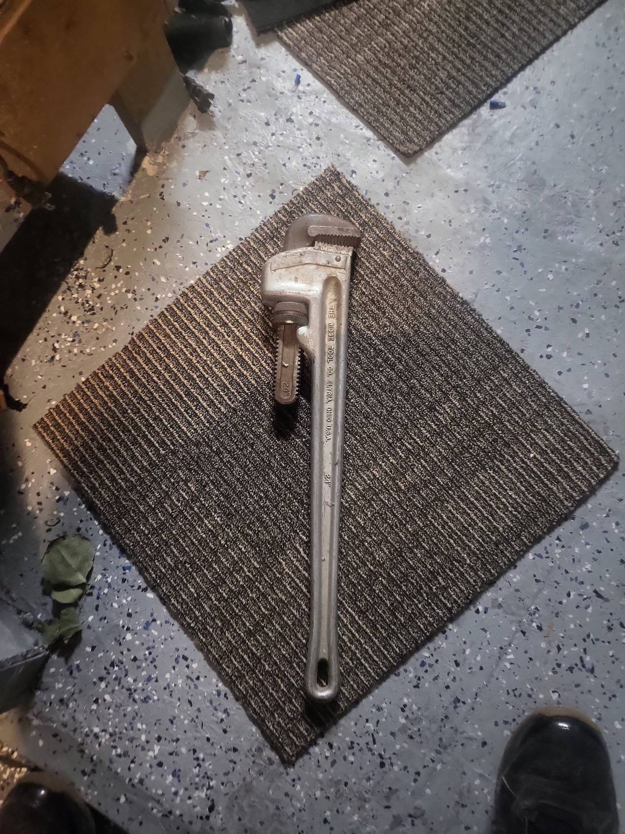 RIDGID 24-inch Aluminum Pipe Wrench