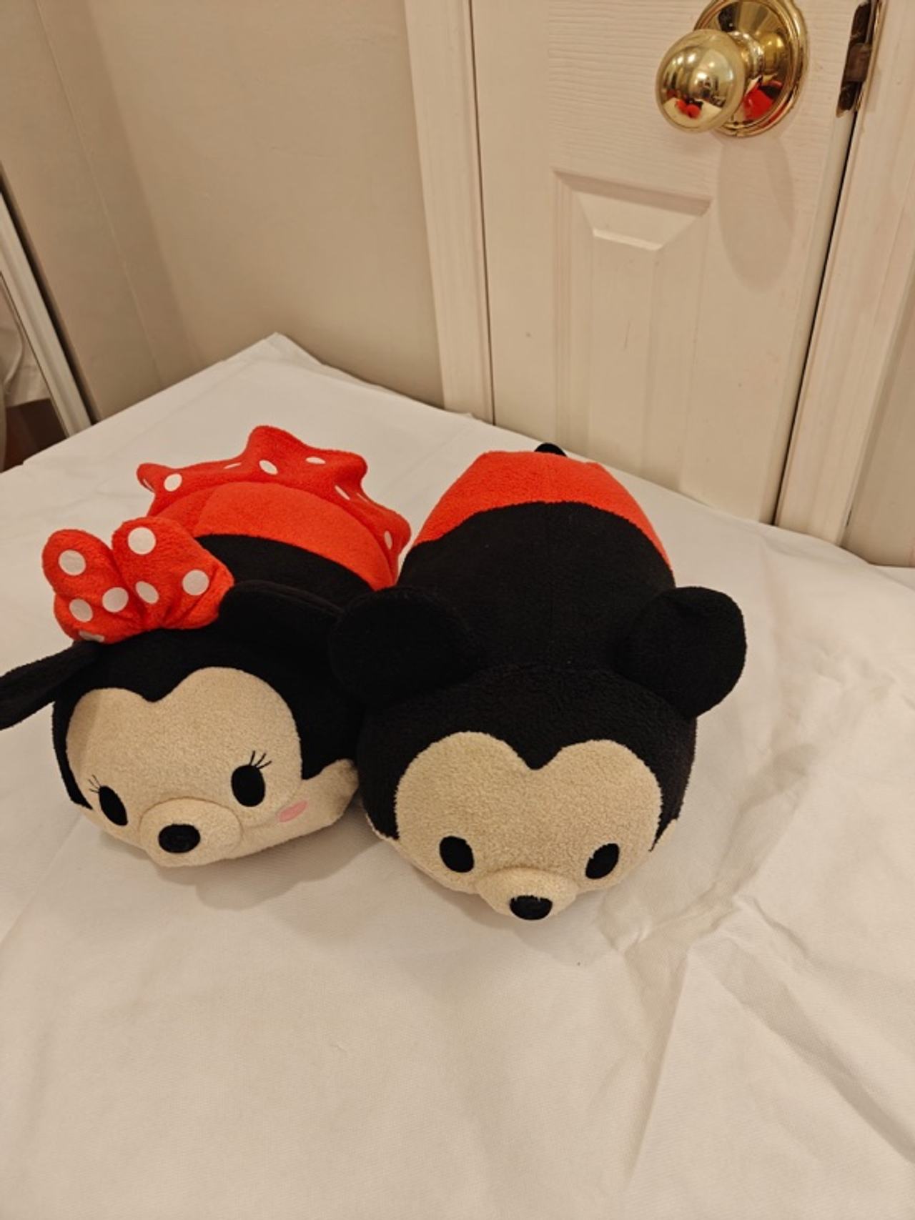 Disney Tsum Tsum Mickey & Minnie Plush Set Large