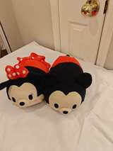 Disney Tsum Tsum Mickey & Minnie Plush Set Large - Image 1