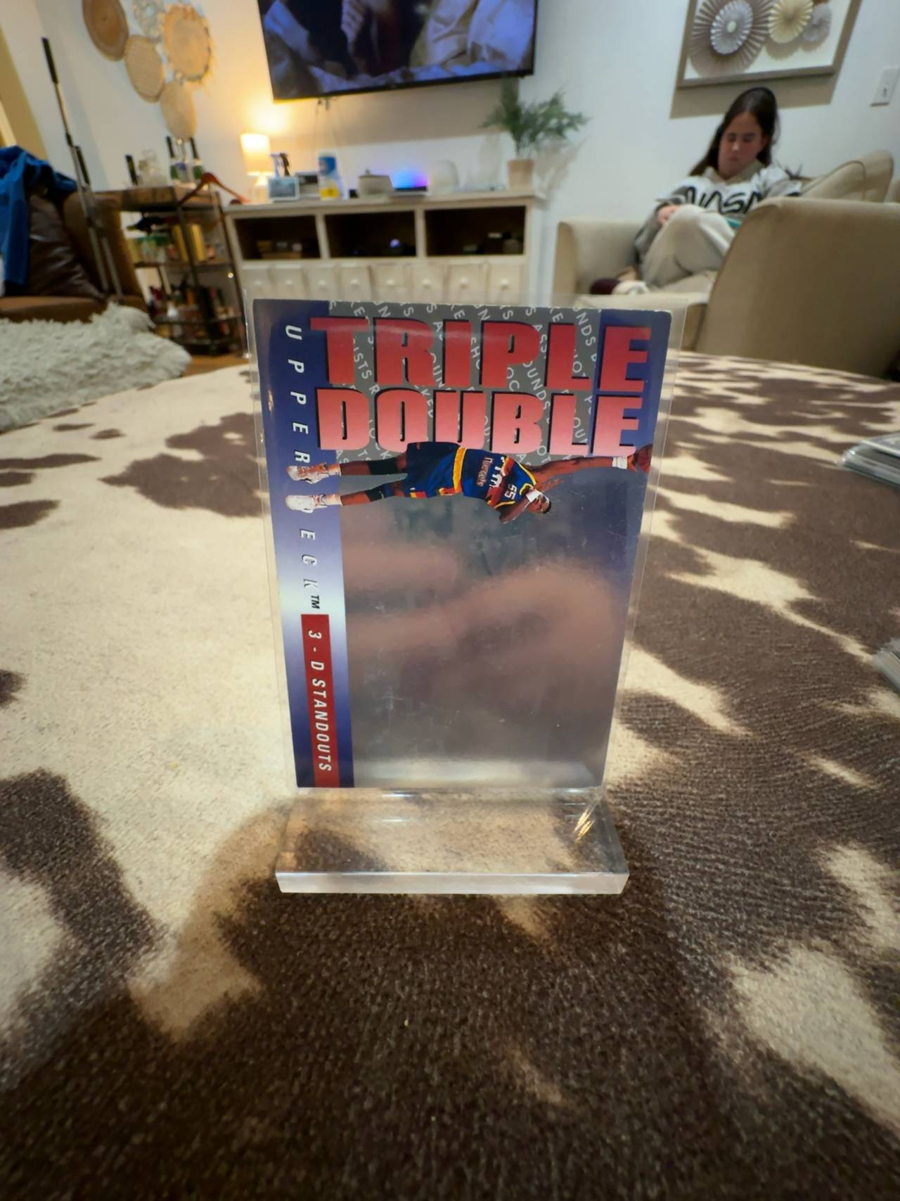 Upper Deck 1993 Triple Double Basketball Card