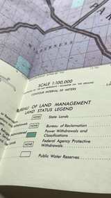 1998 BLM Death Valley Junction Desert Access Guide Map - Image 4