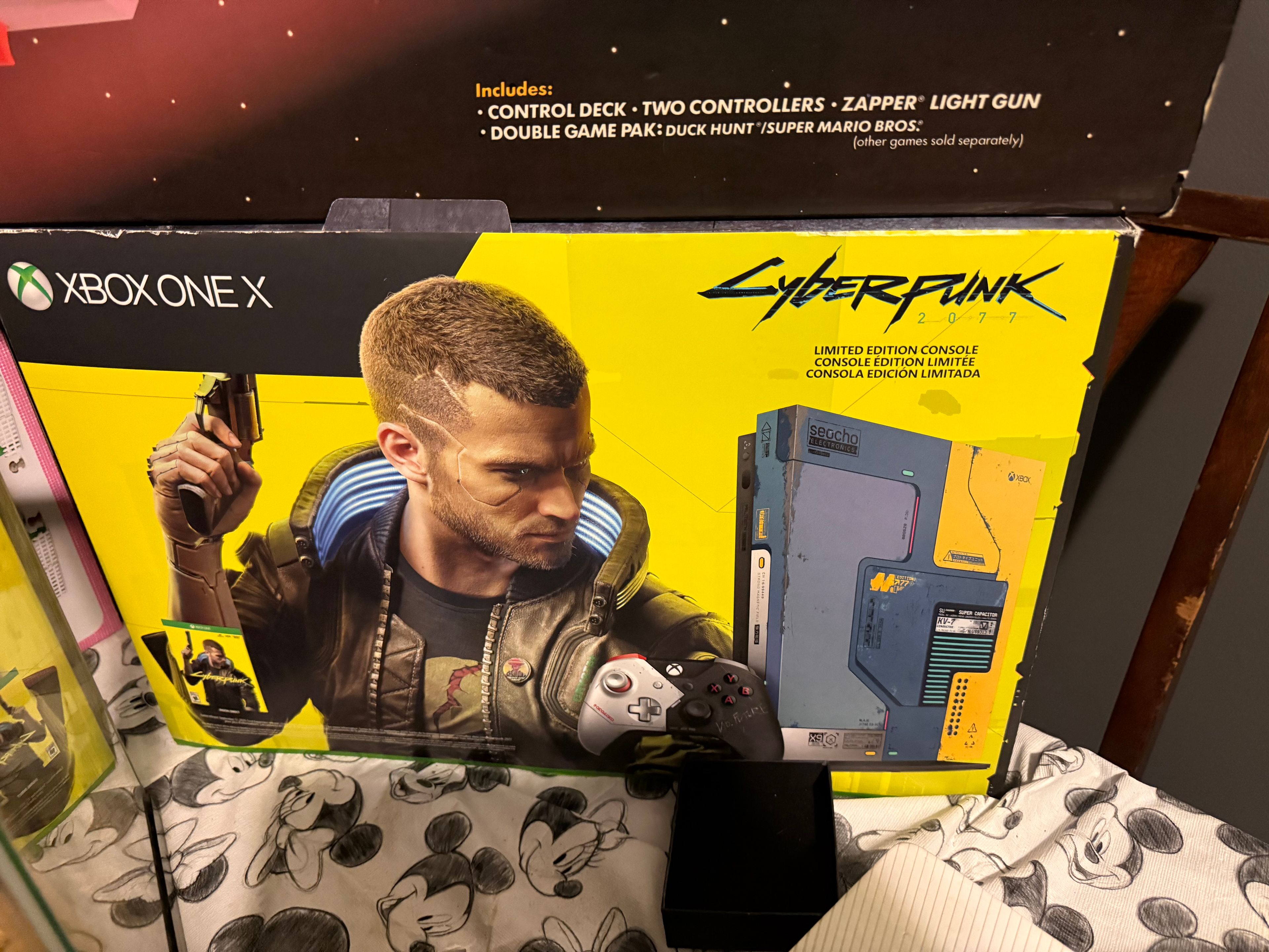 Xbox One X Cyberpunk 2077 Limited Edition Bundle