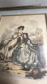 La Mode Illustrée Framed Vintage Fashion Print - Image 6