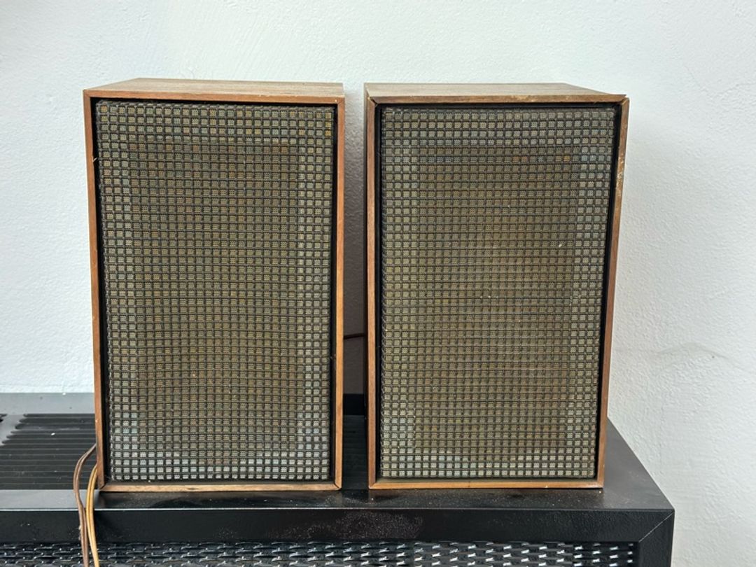 Vintage Grundig Hi-Fi Lautsprecher Box 206 Speakers – Made in Germany – Pair