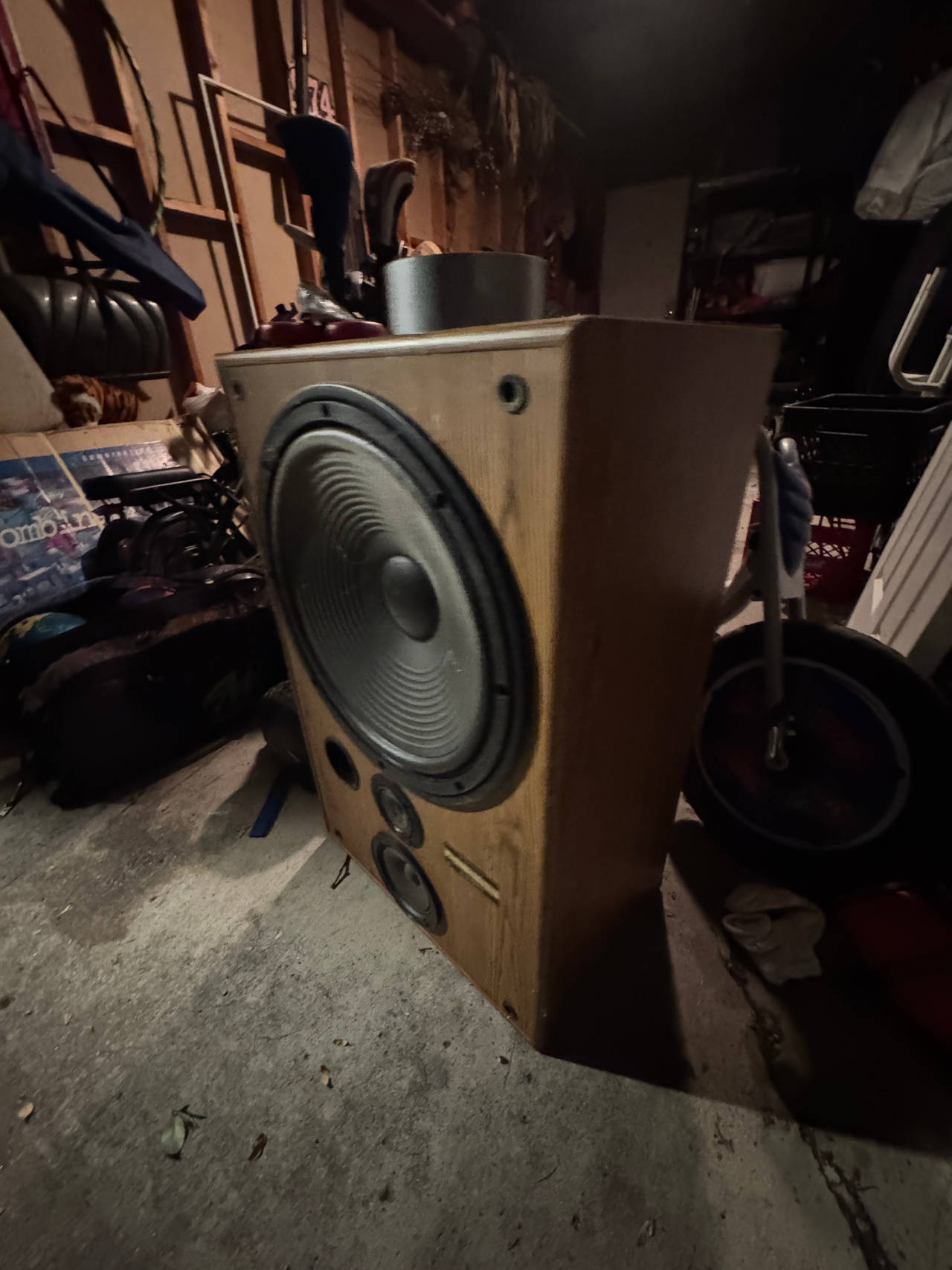Vintage Floor Standing Speaker