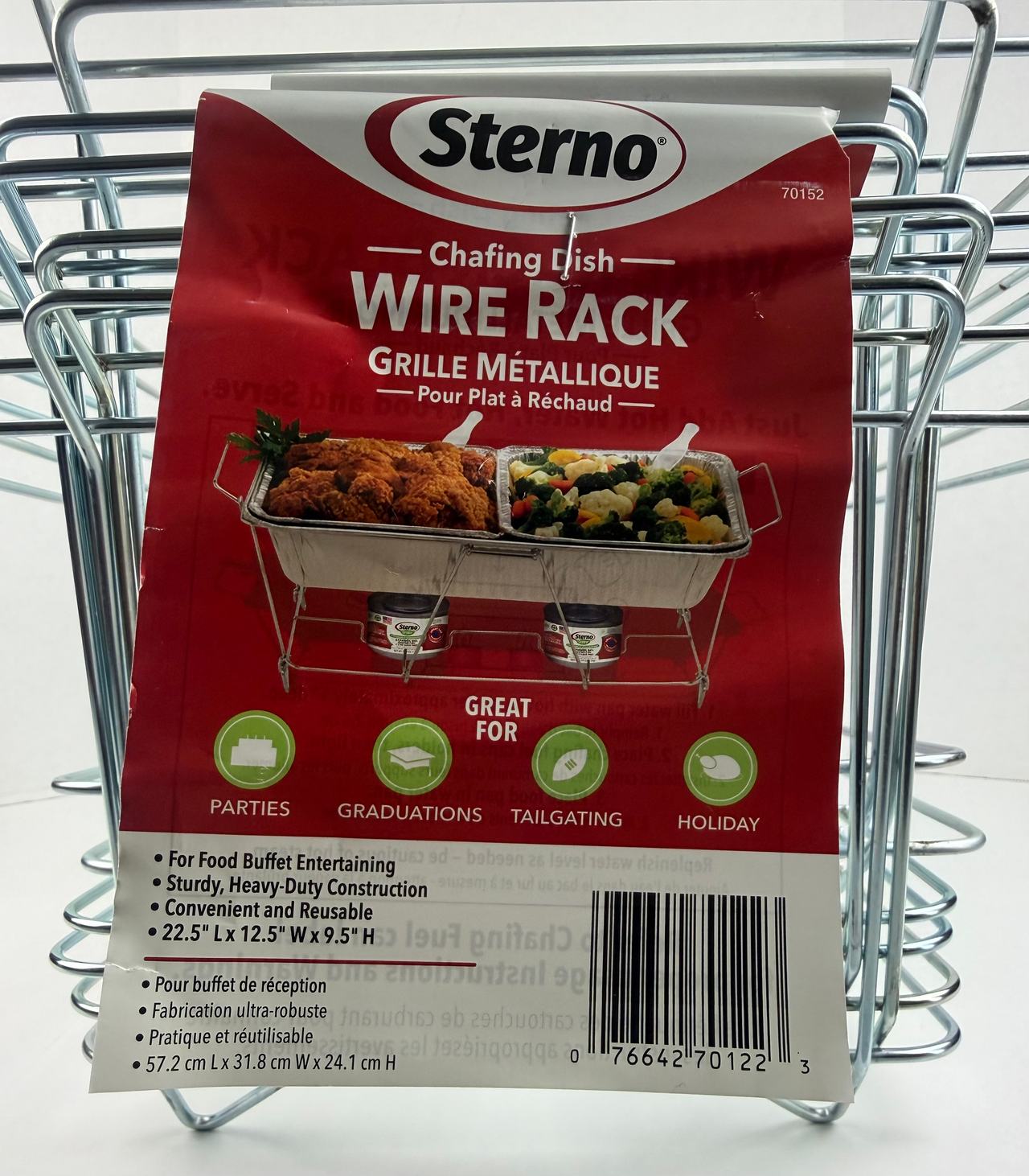 6 Sterno Chafing Dish Wire Rack