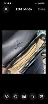 Louis Vuitton Leather Crossbody Bag - Image 4