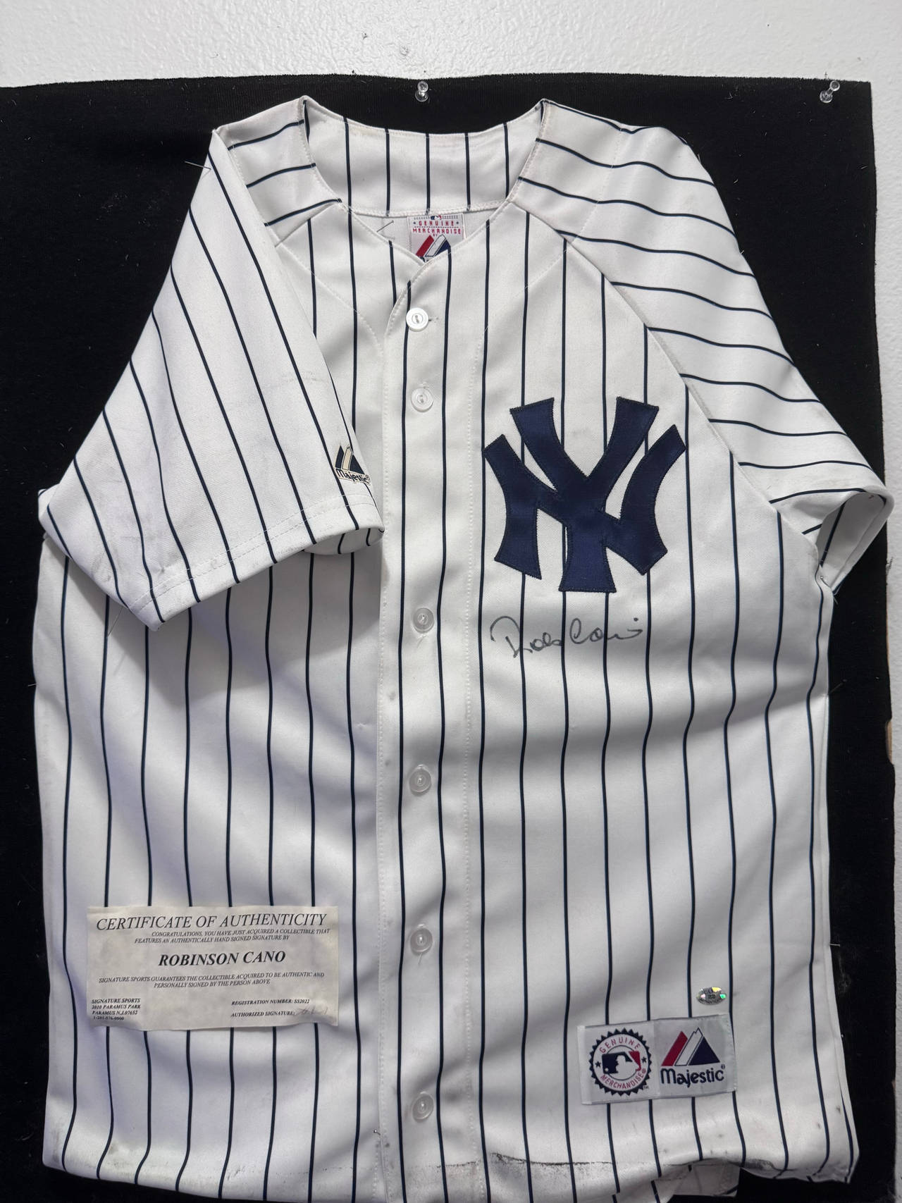 New York Yankees Autographed Jersey