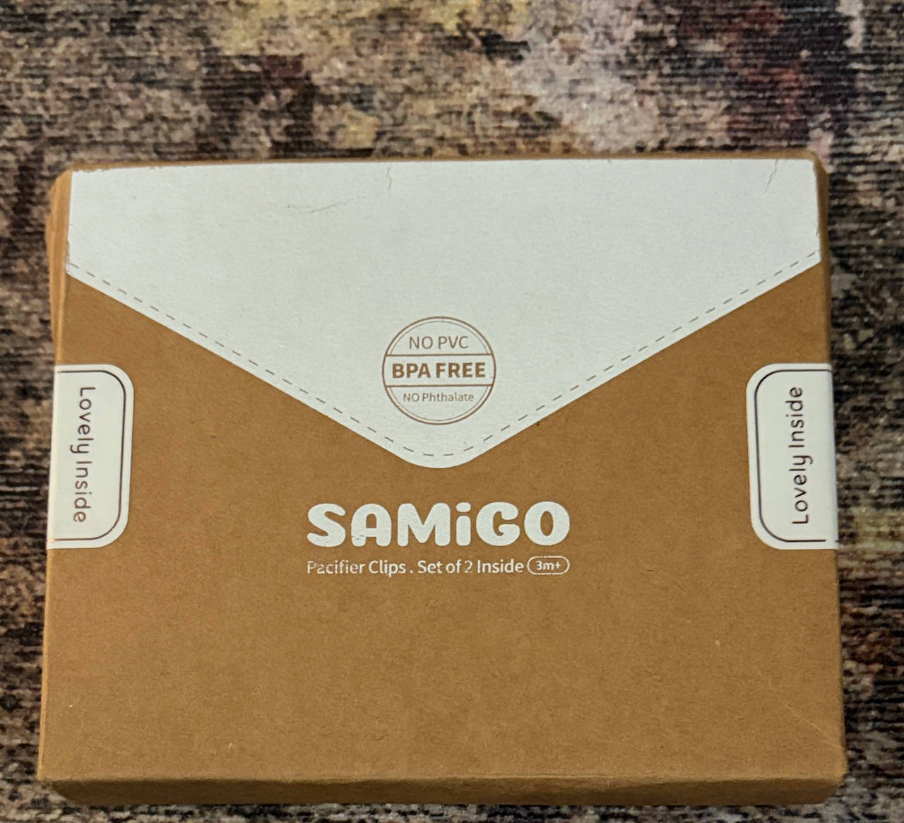 SAMiGO Pacifier Clips Set of 2