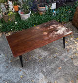 Mid-Century Modern Wood Coffee Table - Image 1