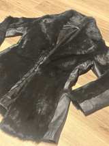 Vintage Y2K BEBE Fur Coat Size S - Image 2