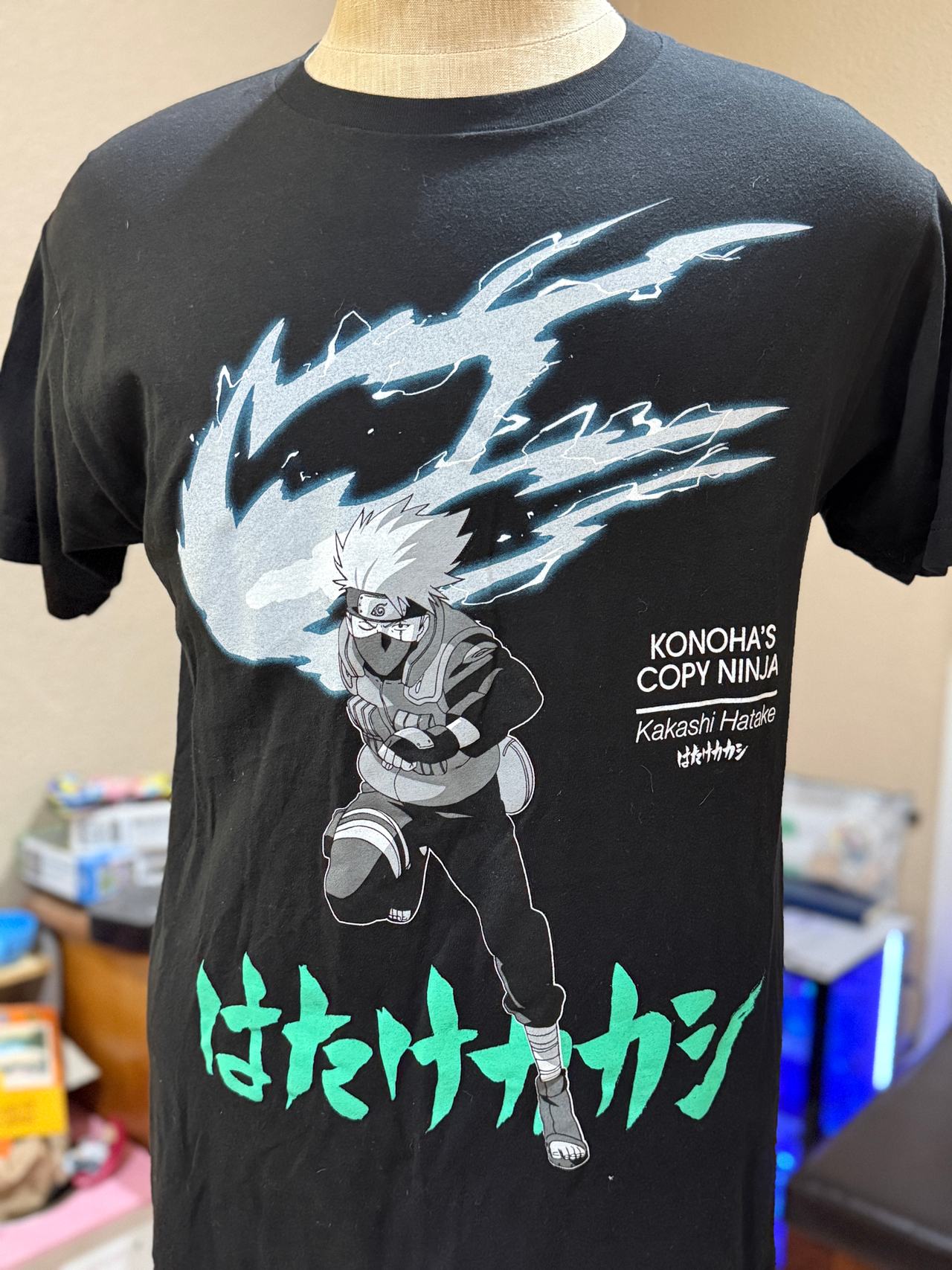 Naruto Shippuden Kakashi Hatake Copy Ninja Graphic T-Shirt