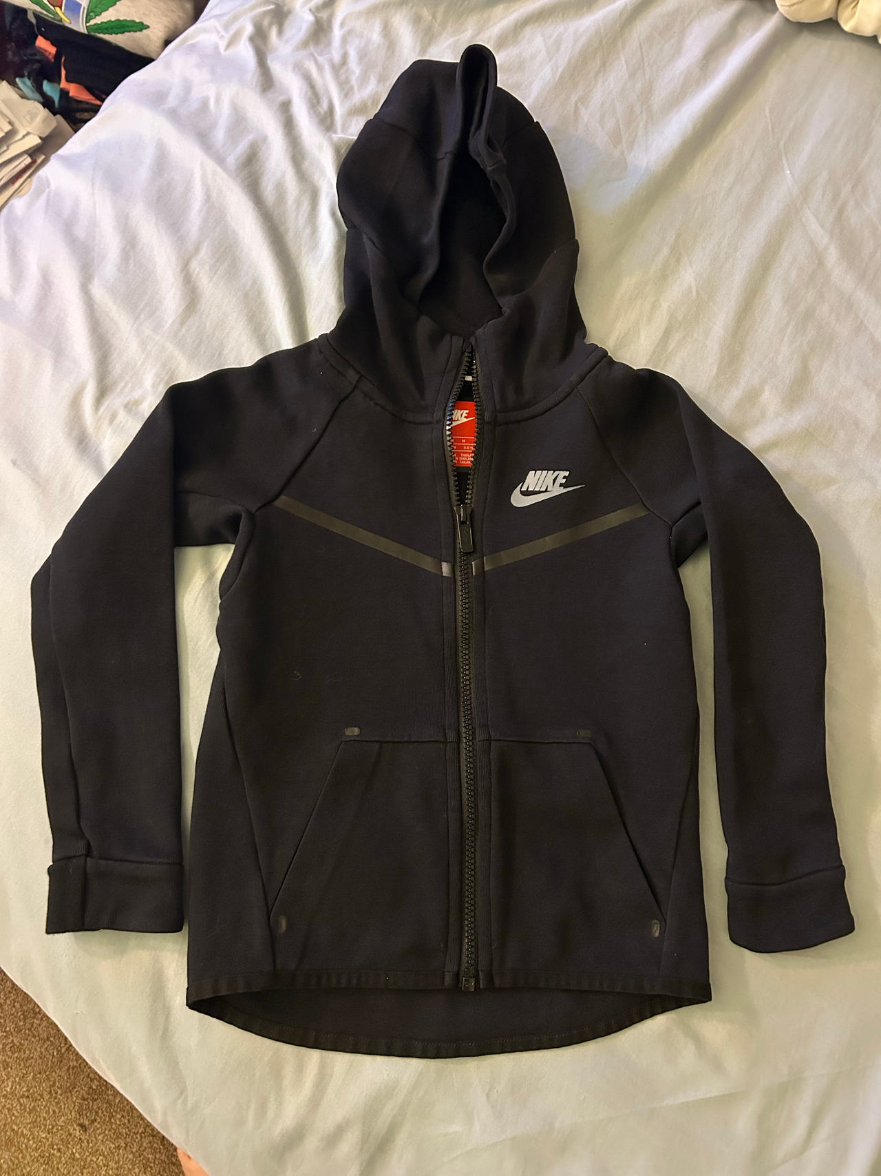 Nike Tech Fleece Full-Zip Hoodie (Kids)