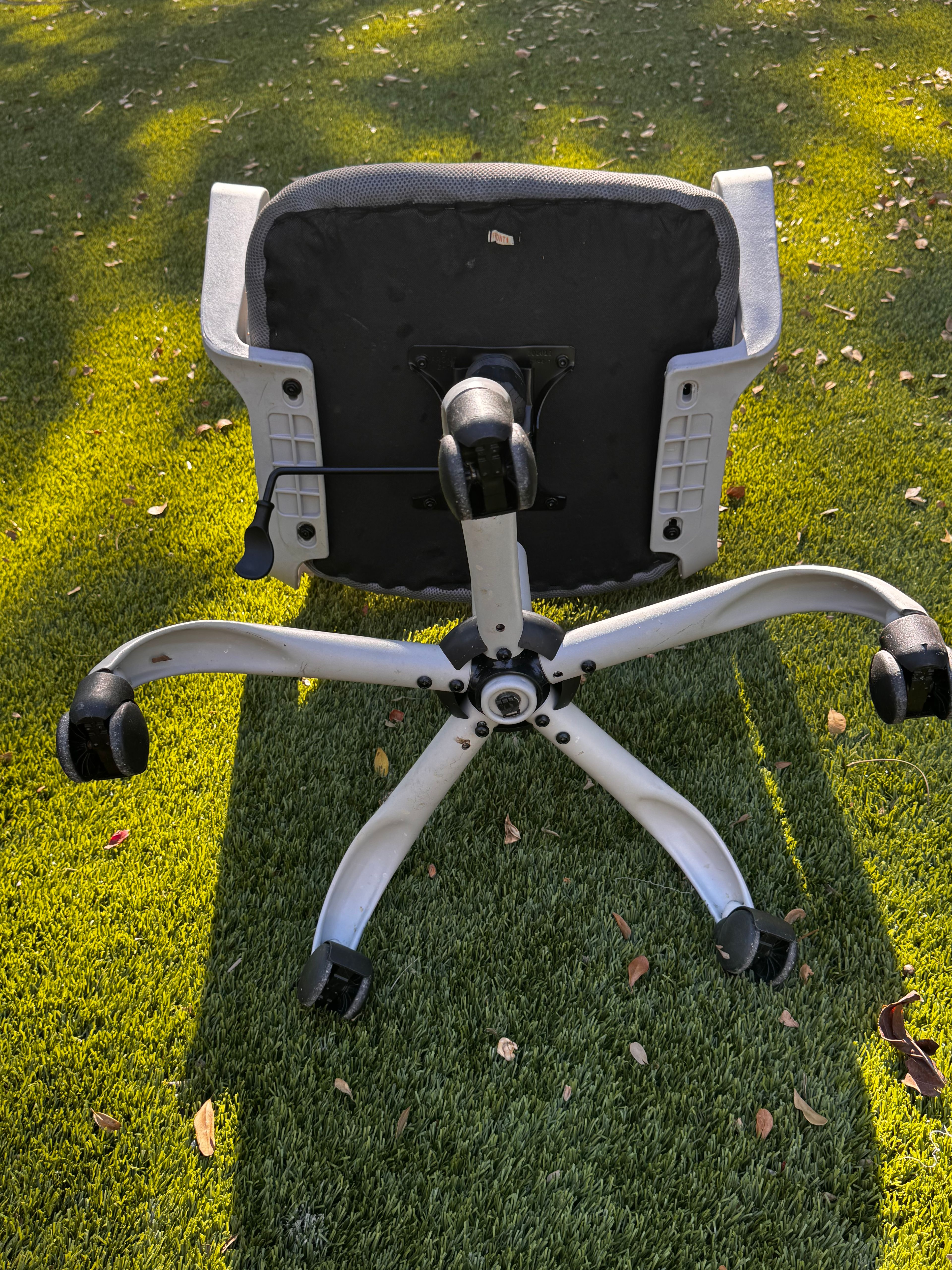 Sinfonia Ergonomic Mesh Office Chair Grey - Image 3