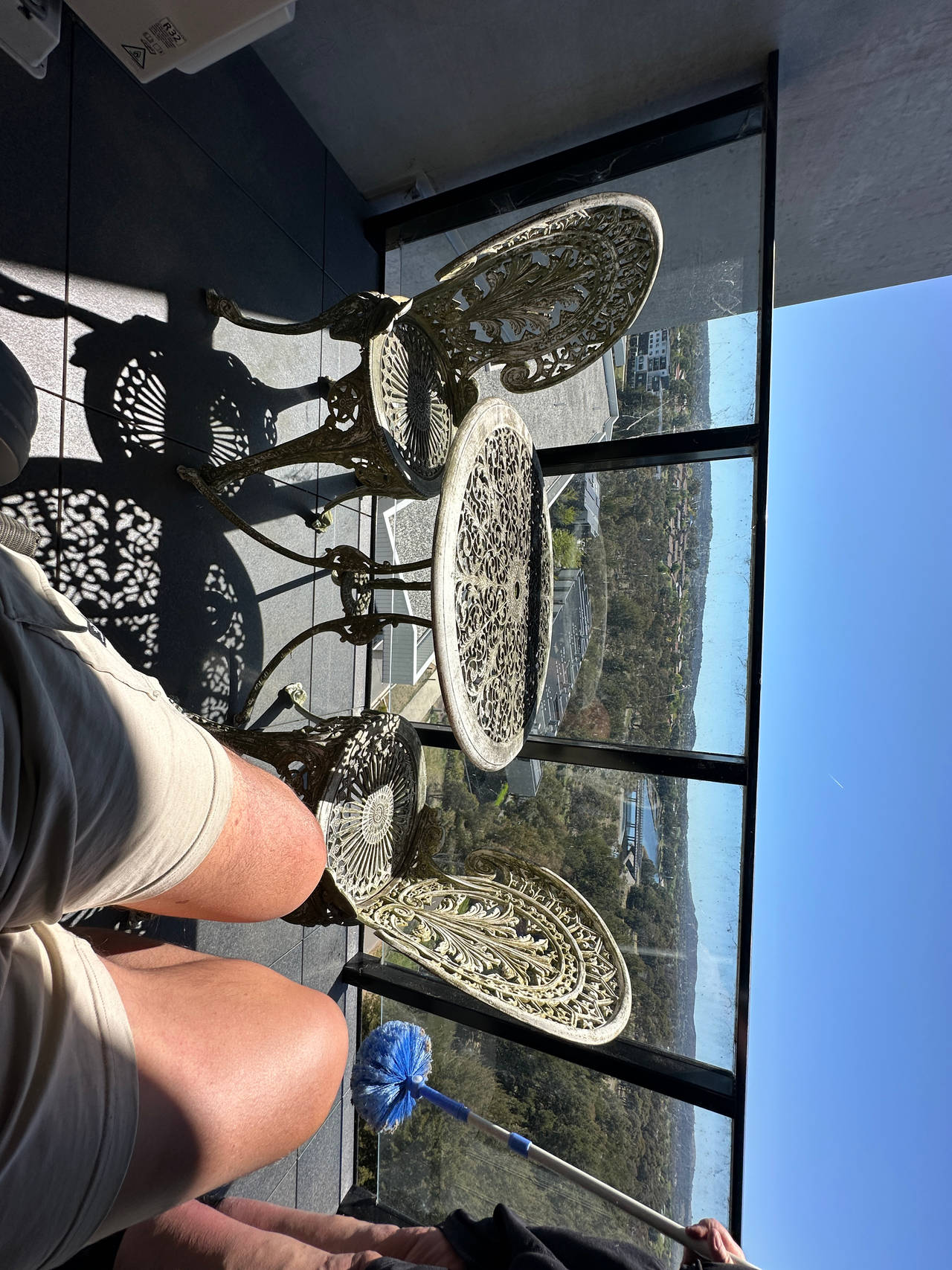 Cast Aluminium Outdoor Bistro Set