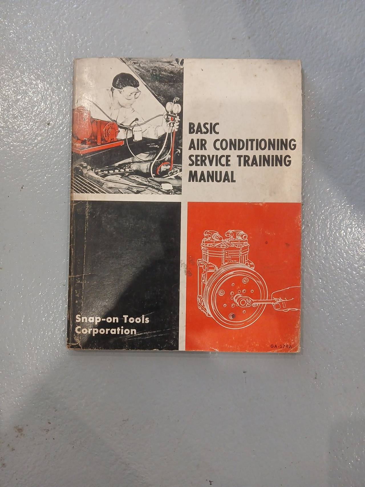 Snap-on Basic Air Conditioning Service Training Manual GA-279A