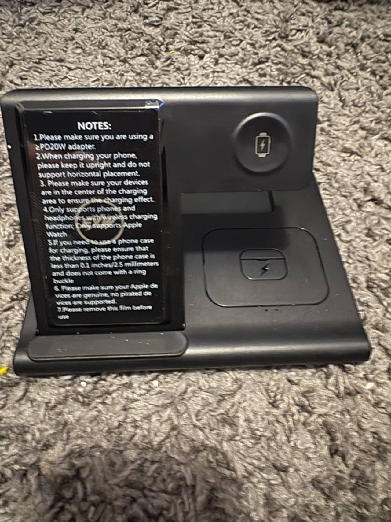 Apple 3-in-1 Wireless Charging Station for Watch, iPhone & AirPods