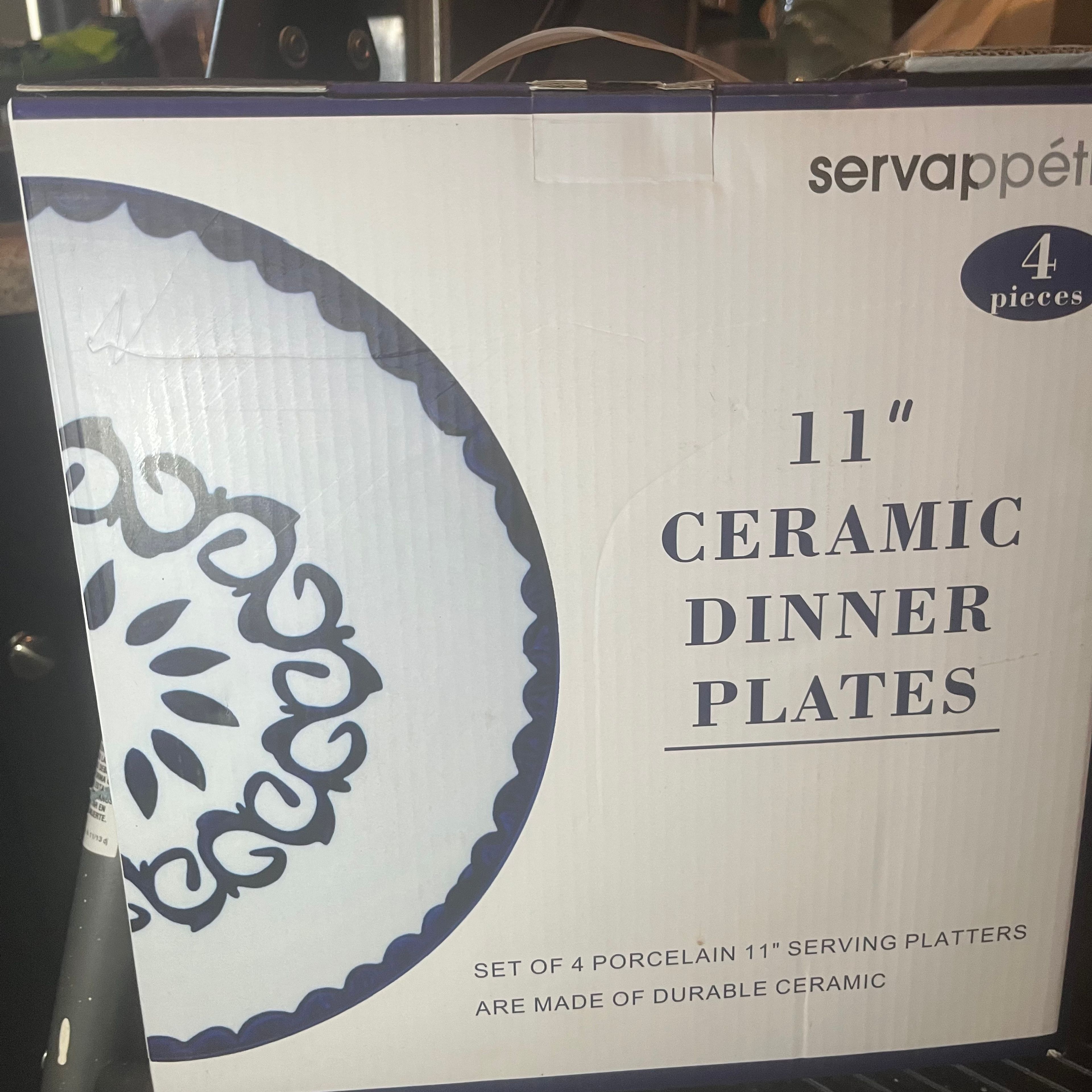 11" Ceramic Dinner Plates