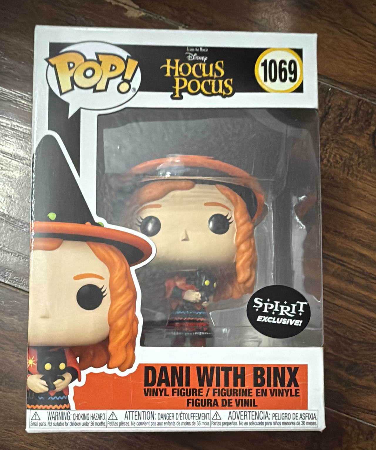 Funko Pop! Disney: Hocus Pocus - Dani with Binx #1069 Spirit Halloween Exclusive