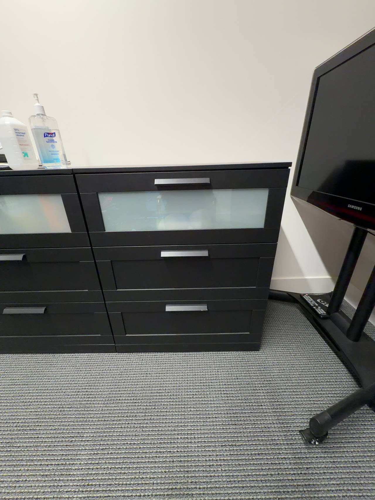 IKEA Brimnes 3-Drawer Chest Black