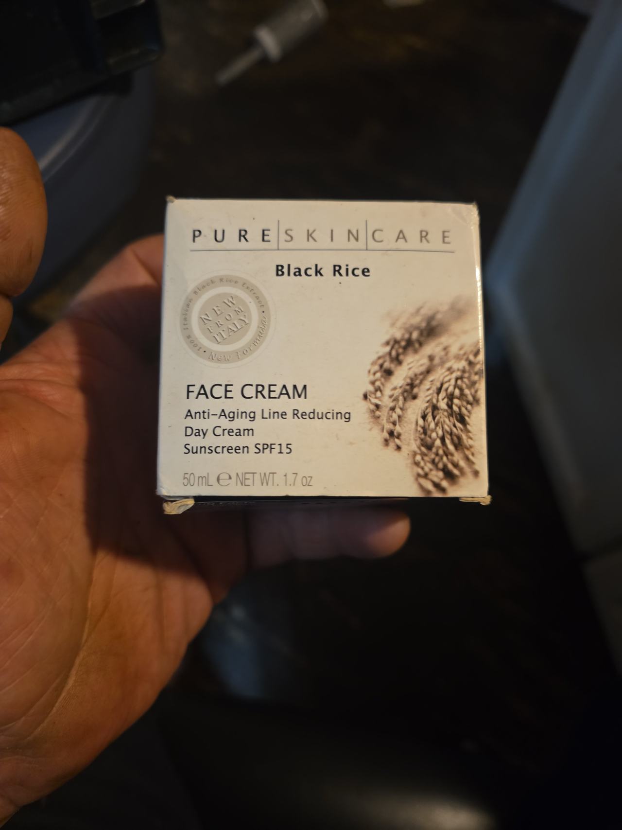 Pure Skincare Black Rice Face Cream SPF15