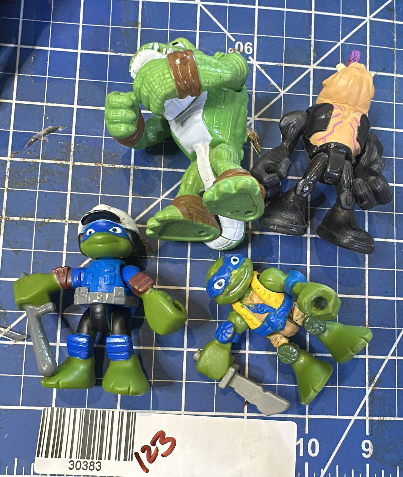TMNT Half-Shell Heroes Figures Lot of 4