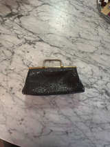 vintage mesh evening bag - Image 1