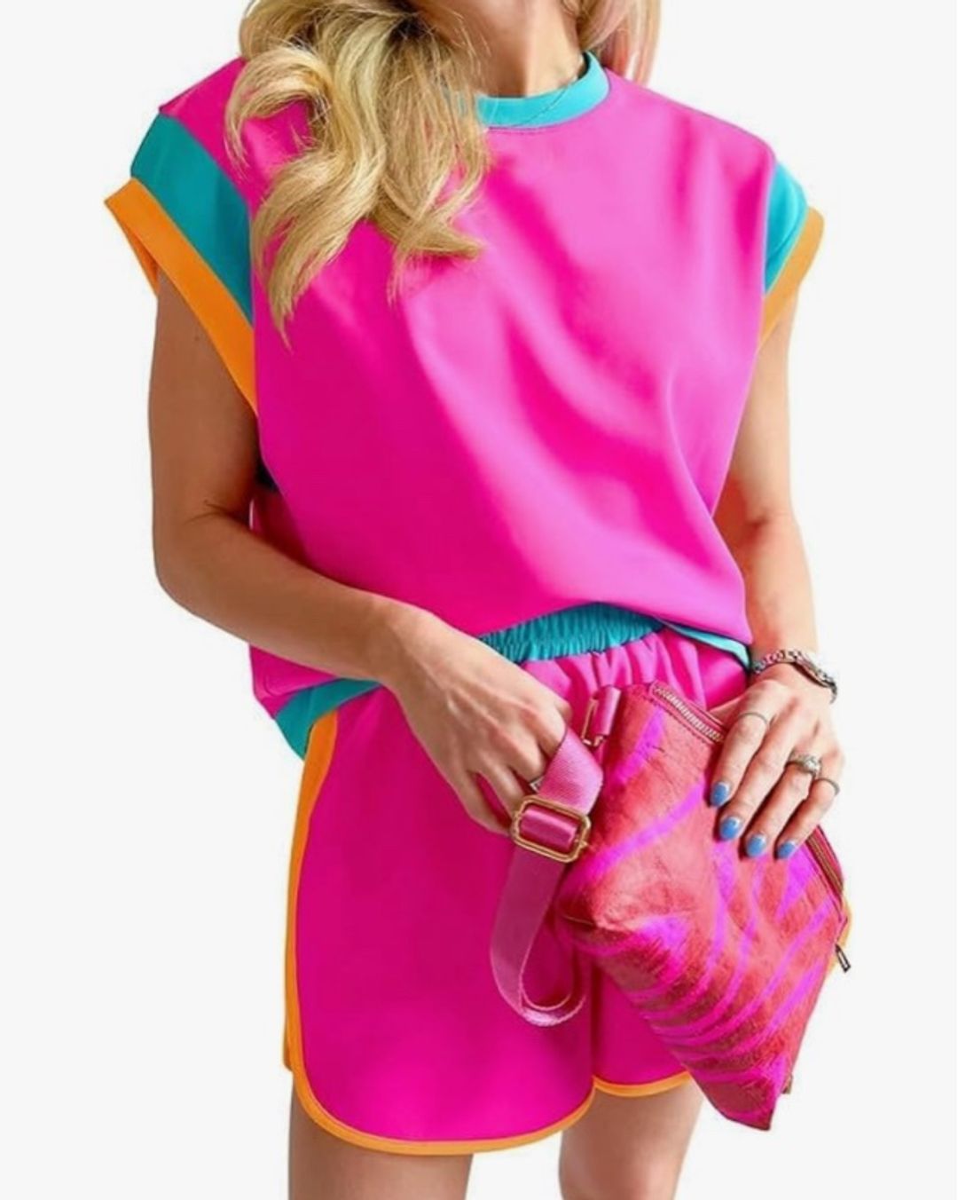 SHEWIN Women Color Size XL Two Piece Set Business Work Casual Airport