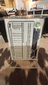 Topps Chrome Black & White Mini-Diamond Refractor Baseball Card - Image 2