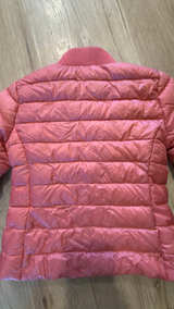 Children’s Moncler Lans Short Light Down Puffer Jacket Pink: size 6 115cm - Image 5
