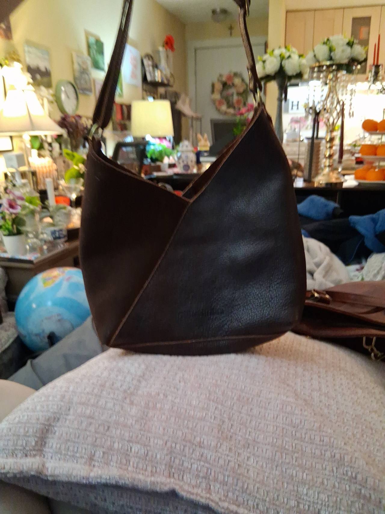 Giani Bernini Pebbled Leather Hobo Bag