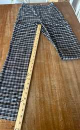 Hollister Ultra High Rise Plaid Pants - Image 7