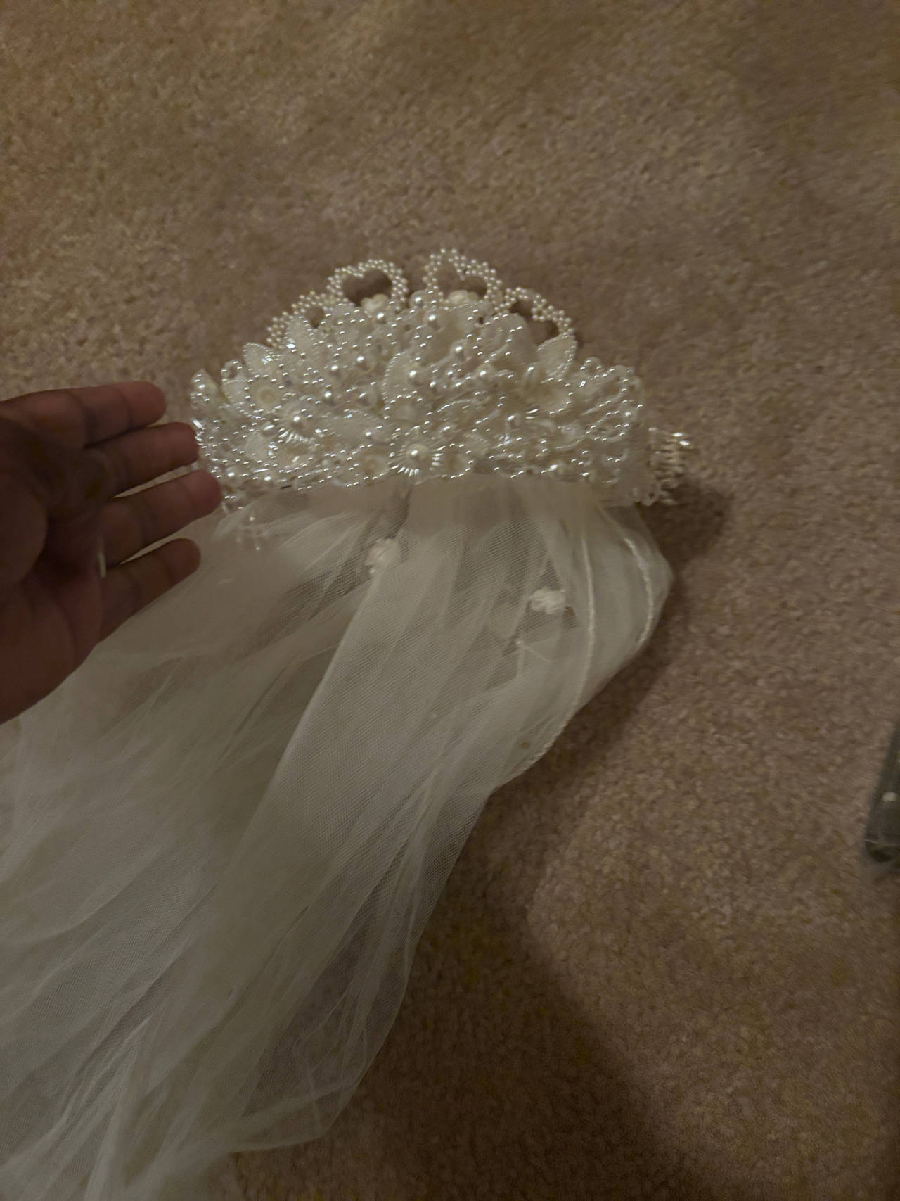 Bridal Tiara with Veil