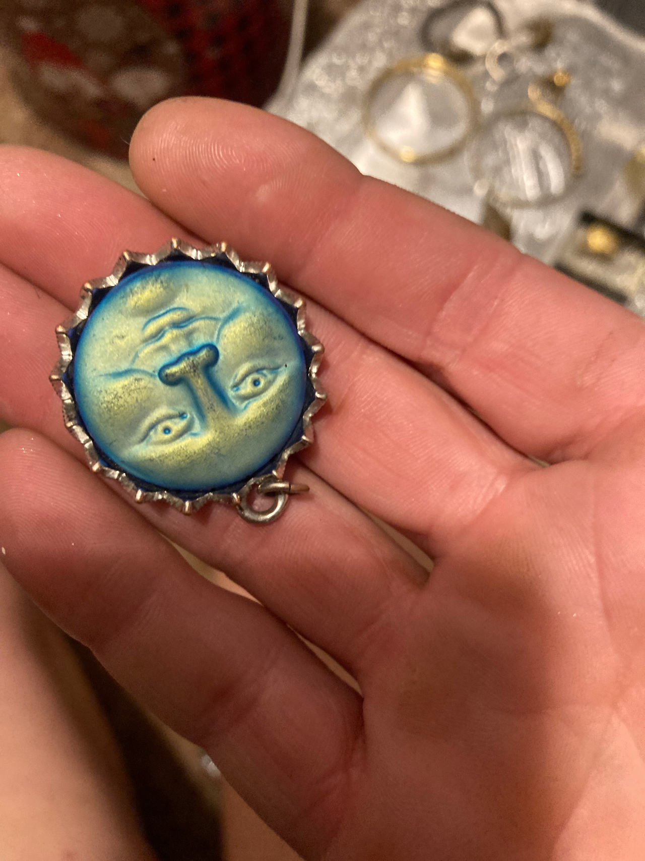 Sun Face Pendant