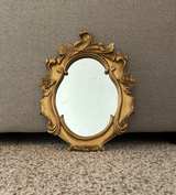 Ornate Gold Oval Mirror - Image 4