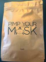 Pimp Your Mask 2-pack Face Mask Accessories - Image 1