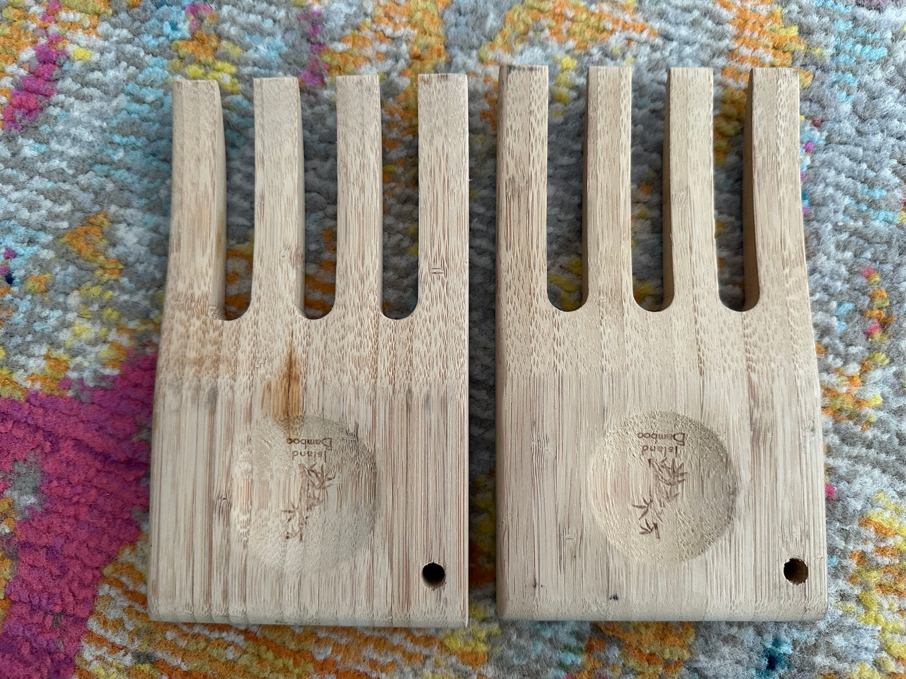 Wood Spoons, Forks Cutlery and Salad Hands - Image 3