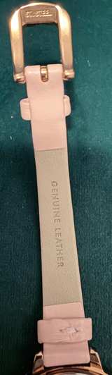 Kate Spade Metro Rose Gold-Tone Pink Leather Watch - Image 4