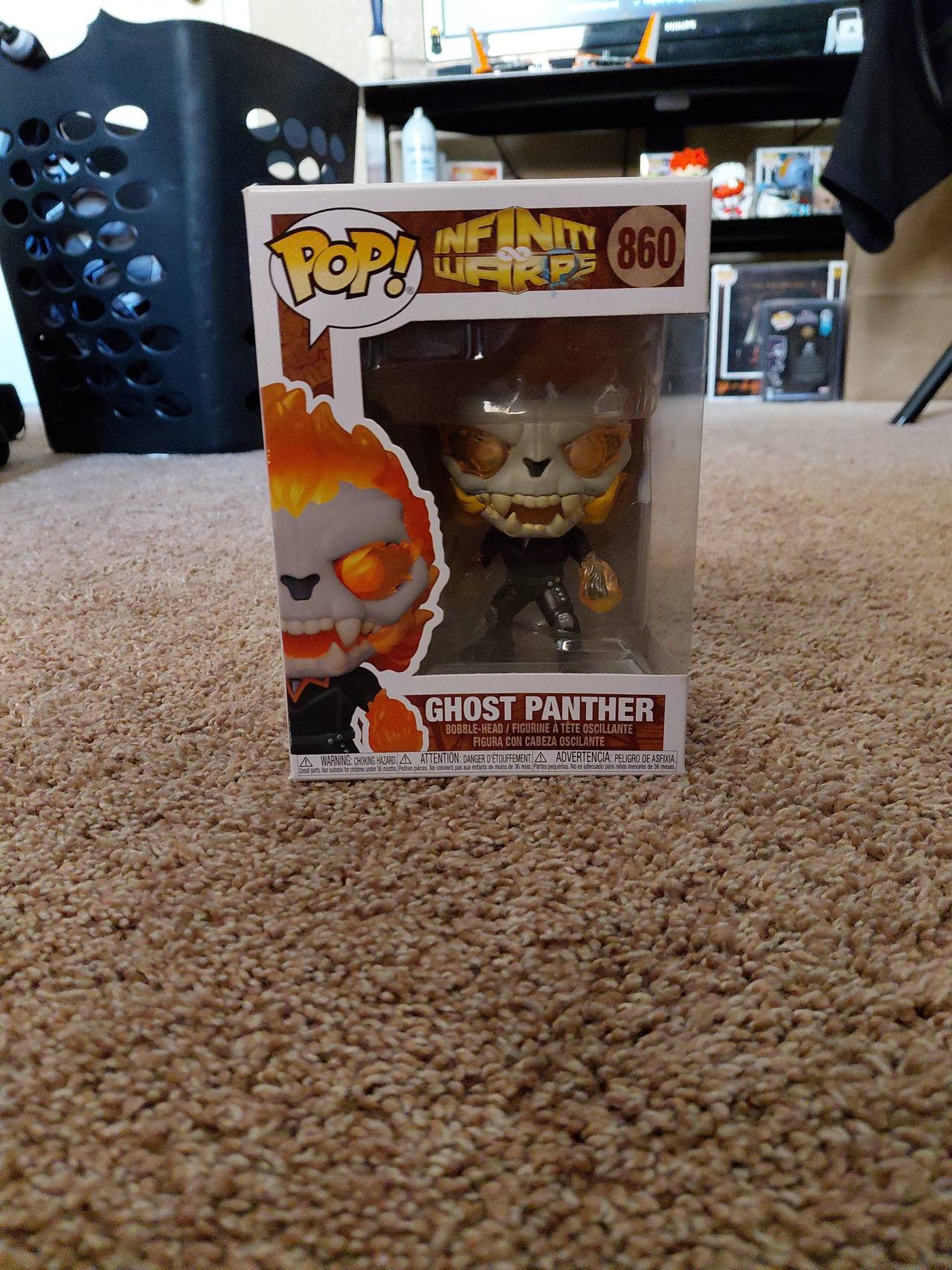 Funko Pop! Marvel: Infinity Warps - Ghost Panther #860