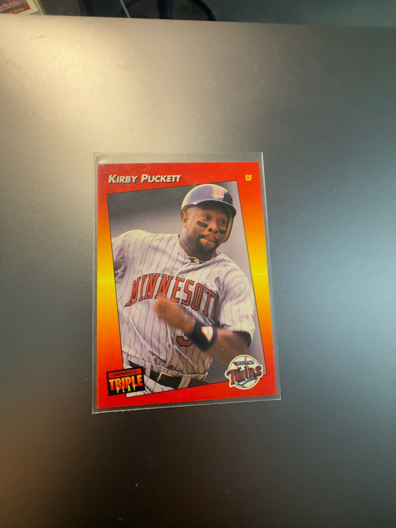 Donruss Kirby Puckett 1992 Triple Play #202