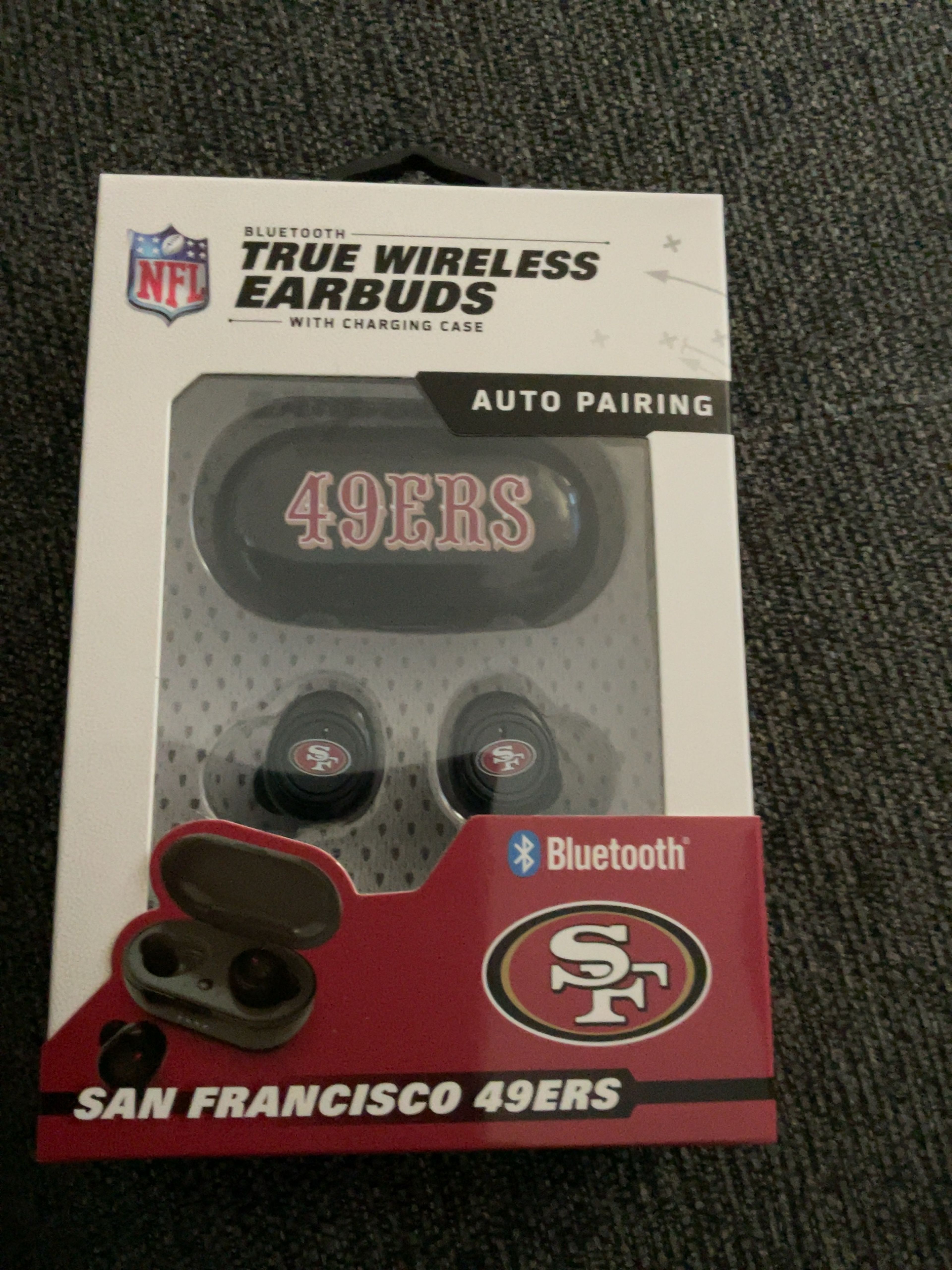 SOAR NFL True Wireless Earbuds v.7 San Francisco 49ers