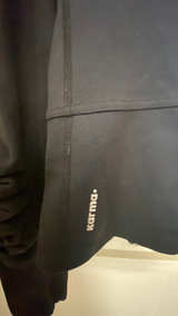 KARMA YOGA WEAR Ruffle Long Sleeve Jacket - Image 2
